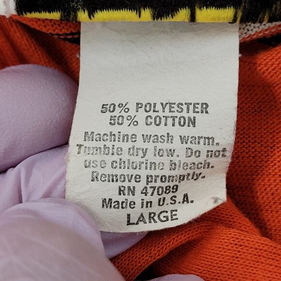 Vintage Signet Florida Gators Polo Shirt Large 21x26 Crop USA Athletic Fit - Picture 5 of 12